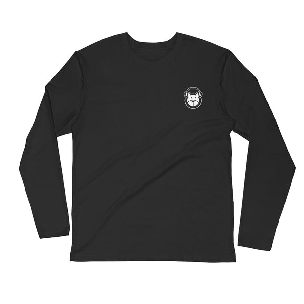 Long Sleeve Fitted Crew